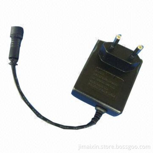 10W Adapters with 10V/1A Output, European Plug, UL, FCC, CE Marks, RoHS Directive-compliant